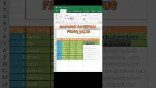 Excel Magic: Transform your data with Flash Fill #excelhack #flashfill #excel
