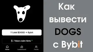 Как вывести DOGS из ByBit на карту