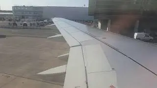 AirFrance Airbus A319 super long PTU!!