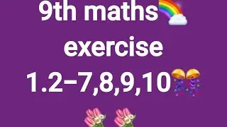 #9th maths exercise 1.2-7,8,9,10 #A={a{ab}} write all subset of A #Write down the power set #subset