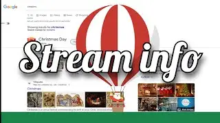 Santa Tracking LIVE  Stream Information - 2023