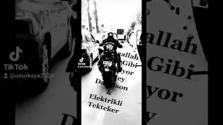 Yolumun üstünde karşılaştığım bir motor tutkunu abi Allah tekerine Taş değdirmesin...