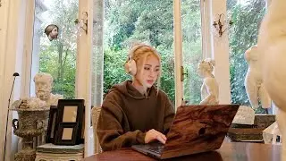 Study With Me In Brussels 비오는 날 브뤼셀에서 같이 공부해요