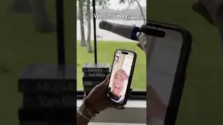 Her reaction on FaceTime 🥹
