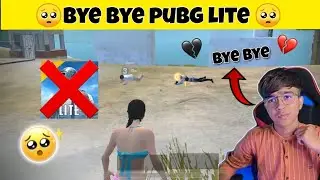 Bye bye pubg lite 😭|| Pubg Lite Uninstall🥺||Pubg Lite delete@monsternkyt