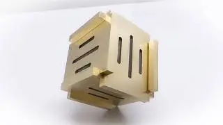 Making Secret Brass Puzzle Cube