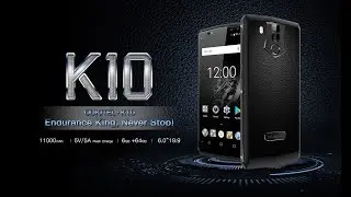 OUKITEL K10 official 6GB RAM 64GB ROM 11000mAh Battery Quad Cameras Fingerprint Recognition