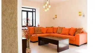Ideas de sala naranja