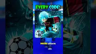 EVERY CODE In Blue Lock: Rivals HIORI UPDATE!