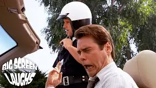 Jim Carrey Gets Pulled Over | Liar Liar (1997) | Big Screen Laughs