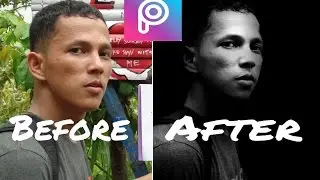 Cara Edit Foto Hitam Putih di Piscart