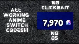 Anime Switch Codes