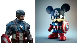 🔥⚡AVENGERS but MICKEY MOUSE🔥⚡All Characters