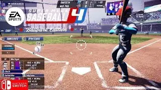 Super Mega Baseball 4 Nintendo switch gameplay