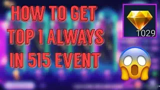 How to Get First Place Always In 515 Event | Mobile Legends