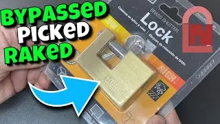 Kasp 17070 Padlock Picked, Raked and Bypassed