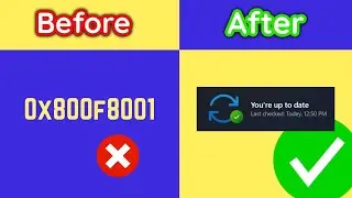 Чтобы исправить ошибку обновления Windows 0x800f8001 [Russian]