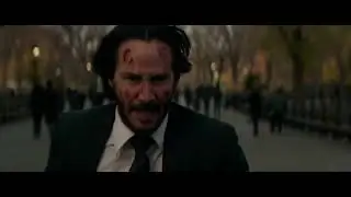 Джон Уик убегает от собаки, она его сожрет, палку, палку давай | John Wick 2