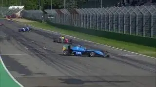 Italian F4 2016 at Imola, Ciantini's flying