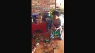 Danny and his dinosaurs