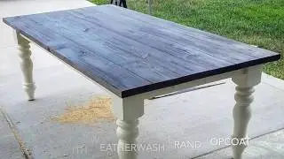 Perfect Gray Stained Table