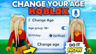 😲 How to Change Your AGE in ROBLOX 2026 | Change Age Group Step by Step