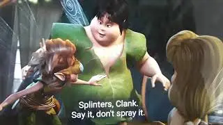 Tinkerbell (2008) young tinkerbell meets clank and bobble.