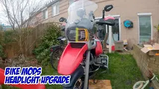 Bike Mods - Headlight Upgrade BMW R1100GS