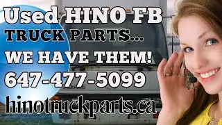 HINO FB truck parts, 1008 HINO FB parts truck, HINO Truck Parts Toronto Ontario.