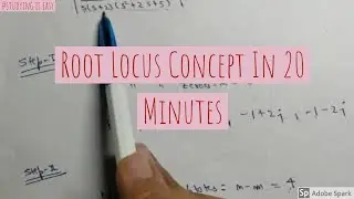 Root Locus Solved Example ||CONTROL SYSTEMS||