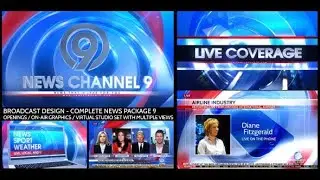 Broadcast Design - Complete News Package - AE Project