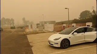 Taking a Tesla on a Family Holiday in Australia during Fires - VLOG #1