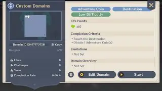 Easiest Custom Domain for Easy 70 Primogems - Domain ID: 13497970758 | Genshin Impact