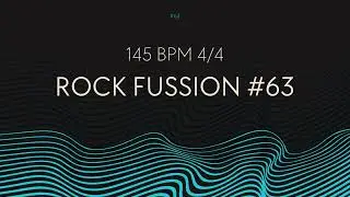 drumtrack #63 rock fussion 145 bpm 4/4