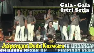 Jaipongan DEDE KOSWARA OCENG PUTRA Gala Gala Naik Istri Setia | Hajatan Ketua GIBAS Bekasi #pongdut