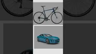 What would bicycles look if they were Cars?