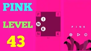 Pink level 43 solution or walkthrough