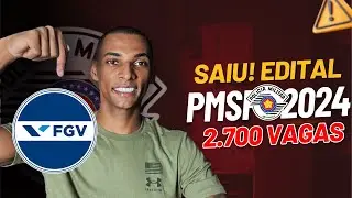🚨 NOVO CONCURSO  PARA SOLDADO PM-SP 2024 I EDITAL ABERTO I DICAS