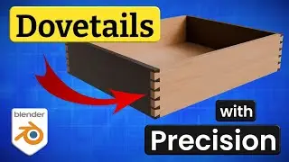Mastering Dovetails - Precision Modeling In Blender