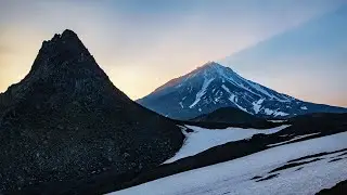 Камчатка. Природная коптер-зарисовка.
