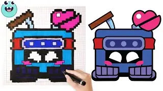 How To Draw Ash | Brawl Stars