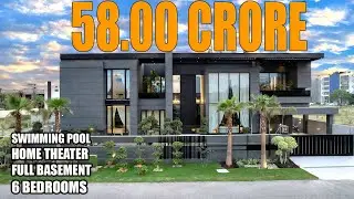 DHA Lahore’s Most Expensive 58.00 Crore's Mansion Tour