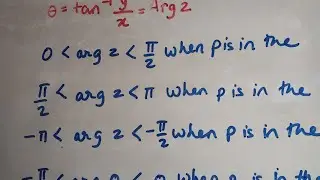 Principal value of Argument/Amplitude, problems related to complex numbers.