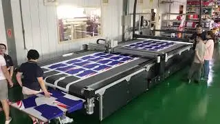 Резка ткани на планшетных режущих плоттерах iECHO серии TK3S