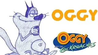 How to Draw - OGGY (Oggy and the Cockroaches) #22 /// Как нарисовать - ОГГИ (Огги и тараканы) #22