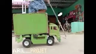 miniatur truk box