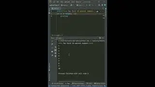 Python program to print first 10 natural numbers 