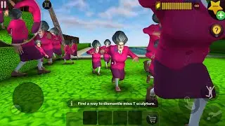 Multi Evil Teacher Clones in Scary Teacher 3D Troll Miss T New Day Gameplay