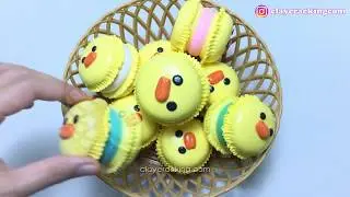클레이 크래킹⭐Sally Macaron Cracking Clay ASMR 板チョコ 音フェチ