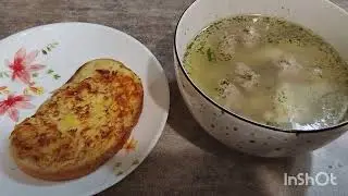 ЧТО У МЕНЯ НА ЗАВТРАК🥚// ВАРЮ ВКУСНЫЙ СУП😉👍